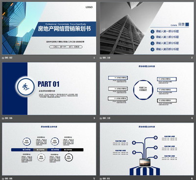 商業(yè)地產(chǎn)營銷策劃方案PPT模板